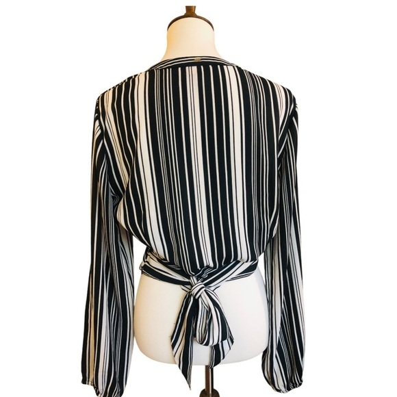 Guess Wrap-around Tie Front Top - Picture 11 of 13